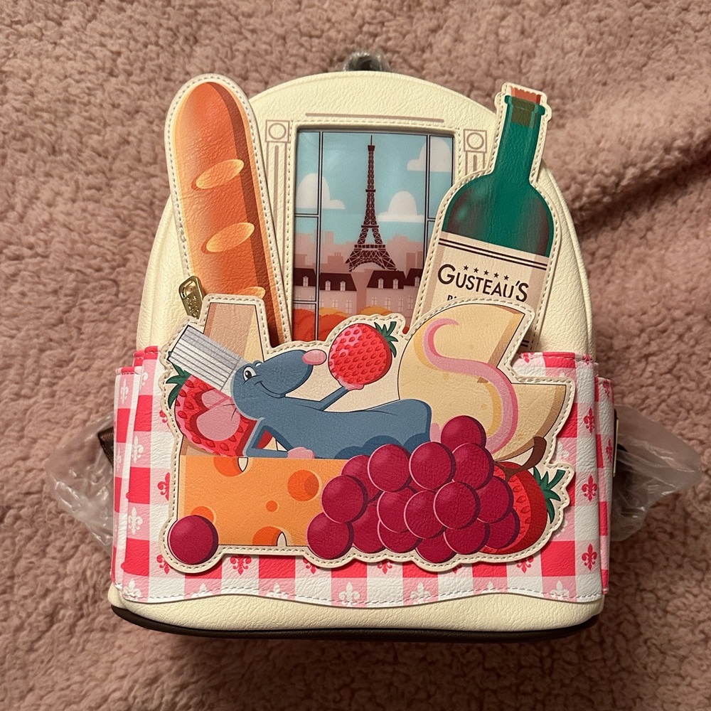 ratatouille loungefly backpack 15th anniversary  NWT